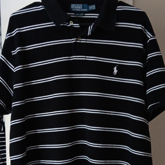 Polo by Ralph Lauren Black and White Stylish Polo - Picture 3 of 9